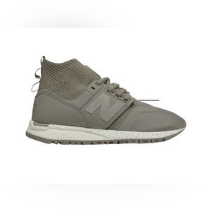 Women's Size 9 New Balance 247 Mid 'Olive Ivory' Sneakers